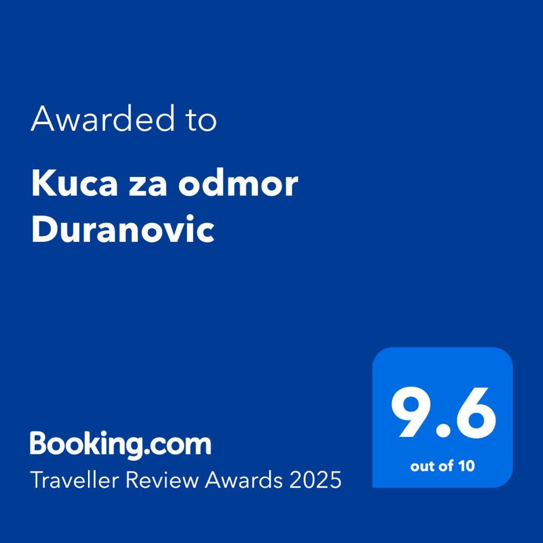 Kuca Za Odmor Duranovic Apartment คลาโดโว ภายนอก รูปภาพ